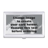 Easily create your own custom business card case