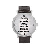 Easily create your own custom watch