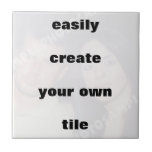 Easily create your own tile Remove the big text!