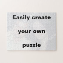 Easily create your puzzle. Remove the big text!