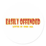 Easily offended Easily offended