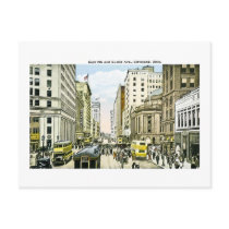 East 9th and Euclid Avenue, Cleveland, Ohio Postcards