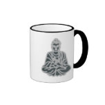 EAST ASIAN SITTING BUDDHA - PEACE MUG