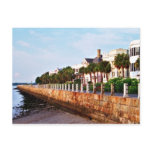 east battery, battery, charleston, postcard, south