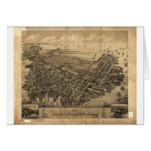 East Boston, Massachusetts in 1879 Card