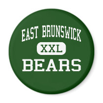 East Brunswick - Bears - High - East Brunswick magnets by customteamsportswear East Brunswick - Bears - High - East Brunswick magnets