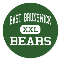 East Brunswick - Bears - High - East Brunswick stickers by customteamsportswear East Brunswick - Bears - High - East Brunswick stickers