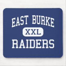 East Burke Raiders Middle Icard Mousepad