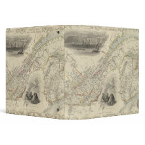 East Canada And New Brunswick 3 Ring Binders