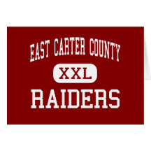 East Carter County - Raiders - High - Grayson Greeting Cards