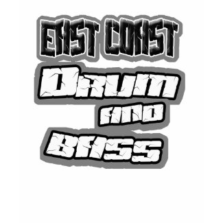 East Coast DRUM n BASS girls DnB shirt shirt