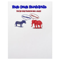 East Coast Earthquake: Washington Shakeup Paper Letterhead Template