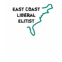 East Coast Liberal Elitist - Green S/S Ringer t-shirts by CraftyConcepts East Coast Liberal Elitist - Green S/S Ringer t-shirts