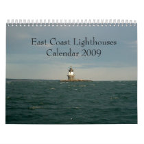 East Coast Lighthouses Calendar 2009 by redhotearproductions East Coast Lighthouses Calendar 2009