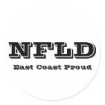 East Coast Proud Newfoundland Sticker