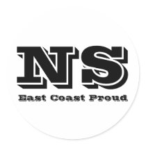 East Coast Proud Nova Scotia Sticker by eastcoastproud East Coast Proud Nova Scotia Sticker