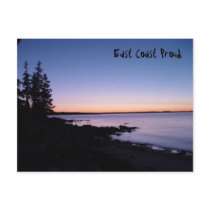 East Coast Proud - Sunrise Postcard by eastcoastproud East Coast Proud - Sunrise Postcard