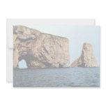 East end of Perce Rock from sea, late afternoon, Q Invitations