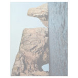 East end of Perce Rock from sea, late afternoon, Q Customized Letterhead
