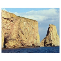 East end of Perce Rock, Gaspe, Quebec, Canada rock Flyers