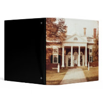 East Front of Monticello Binder
