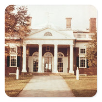 East Front of Monticello Sticker