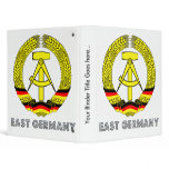 East Germany Coat of Arms binders