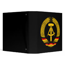 East Germany Coat of Arms / Deutschland State Seal binders by strk3 East Germany Coat of Arms / Deutschland State Seal binders