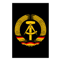 East Germany Coat of Arms / Deutschland State Seal posters