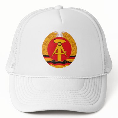 East Germany Coat of Arms Hat by FlagTshirts