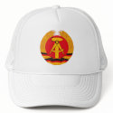 East Germany Coat of Arms Hat by FlagTshirts East Germany Coat of Arms Hat