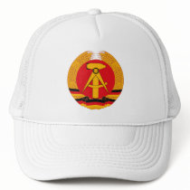 East Germany Coat of Arms Hat by FlagTshirts East Germany Coat of Arms Hat