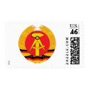East Germany Coat Of Arms postage
