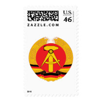 East Germany Coat Of Arms Stamps