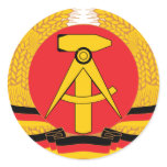 East Germany Coat Of Arms Sticker