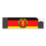 East Germany Flag Bumper Stickers
