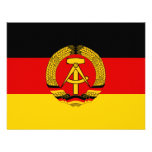 East Germany Flag Custom Invite