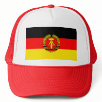 East Germany Flag Trucker Hat