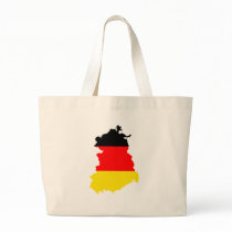 East-Germany flag map bags