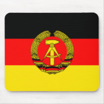 East Germany Flag Mousepad