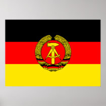 East Germany Flag Posters