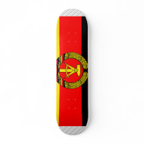 East Germany Flag skateboards