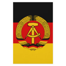 East Germany Flag stationery