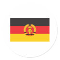 East Germany Flag stickers by teyes143 East Germany Flag stickers