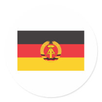 East Germany Flag stickers