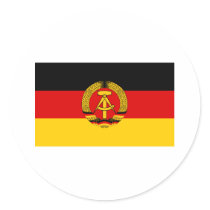 East Germany Flag stickers by german_pride East Germany Flag stickers