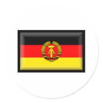 East Germany Flag stickers