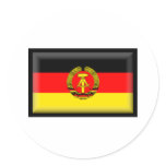 East Germany Flag Sticker