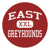 East - Greyhounds - High School - Duluth Minnesota stickers