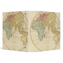 East Hemisphere  map 3 Ring Binders
